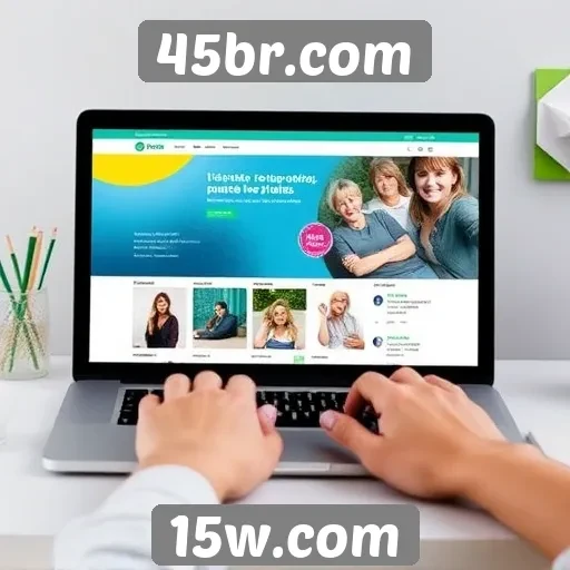 Atualizações recentes no design do site 45br.com
