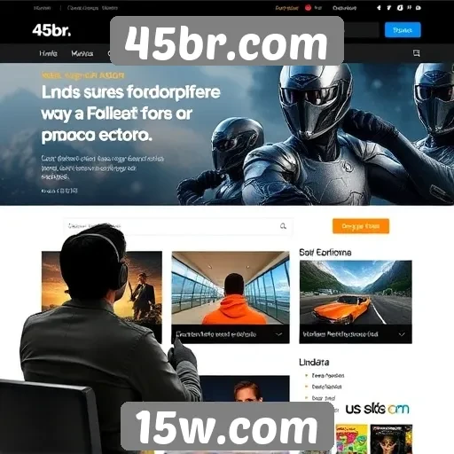 Novas atualizações no site 45br.com atraem usuários